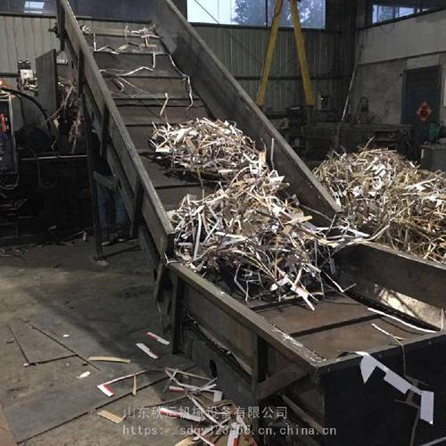 通化100吨卧式废纸打包机再生物资回收打包机塑料编织袋打包视频